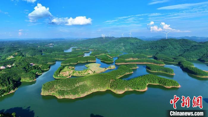 Picturesque scenery of Tunliu Reservoir in S China’s Guangxi