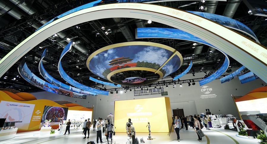 InPics: A glimpse of 2024 China International Fair for Trade in Services venues in Beijing