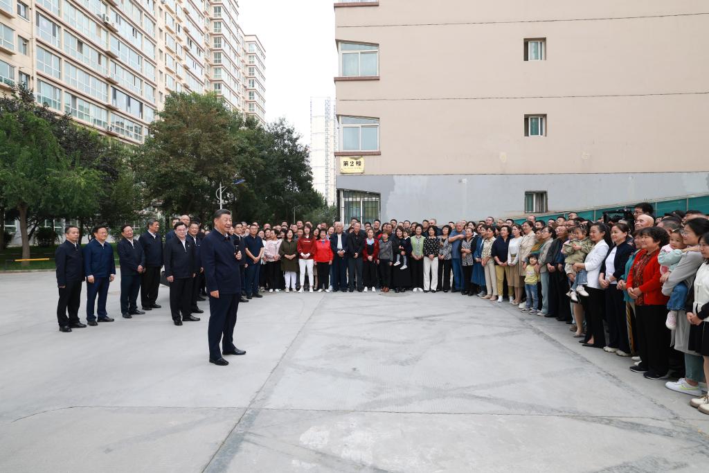 Xi stresses prioritizing elderly care, childcare in public services