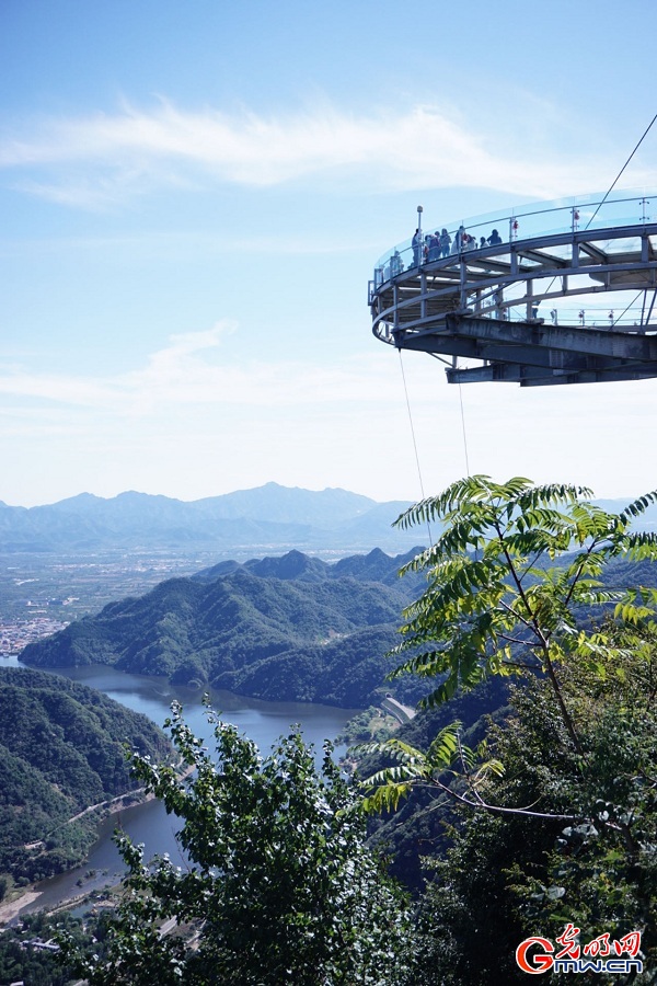 Picturesque scenery of Shilinxia Scenic Area in Beijing