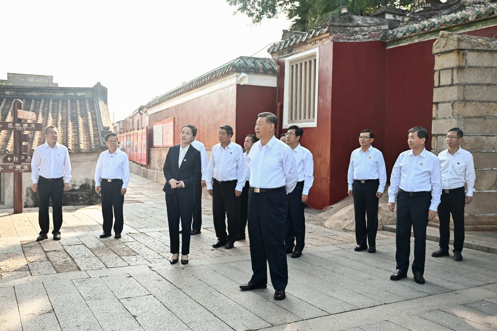 Xi urges Fujian to play pioneering role in China's modernization drive