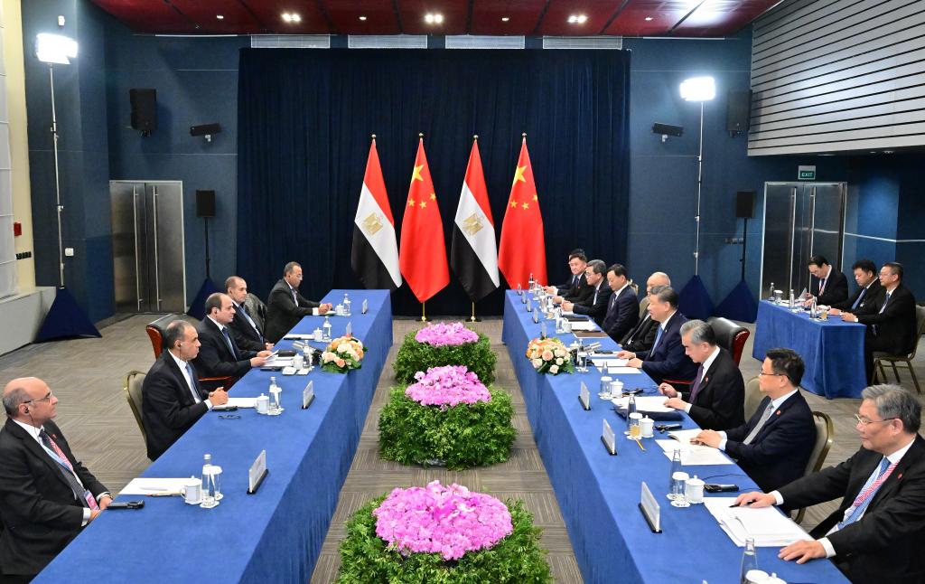 Xi says China to be sincere friend, close partner for joint development with Egypt