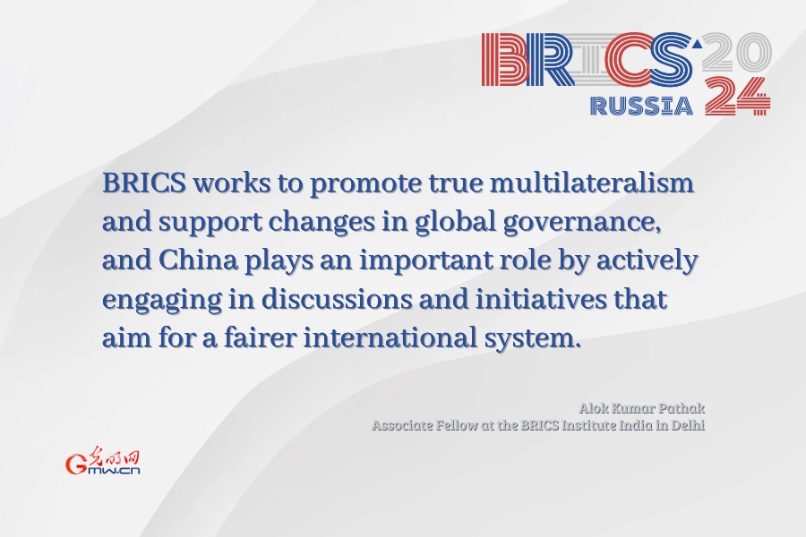 Posters: Experts' opinions on BRICS becoming key driver for global peace and governance