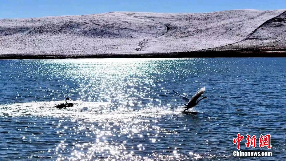 Stunning scenery of snow mountain in NW China’s Qinghai Province