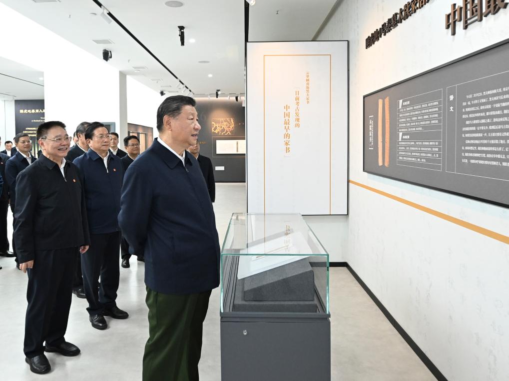 Xi inspects central China's Hubei Province