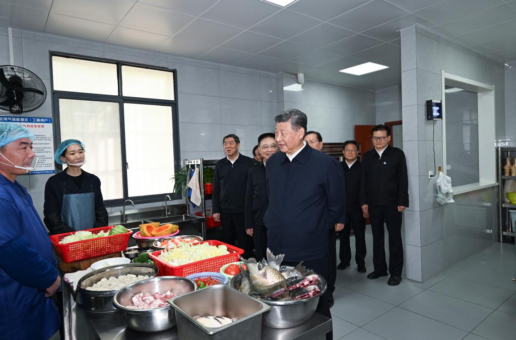 Xi inspects central China's Hubei Province