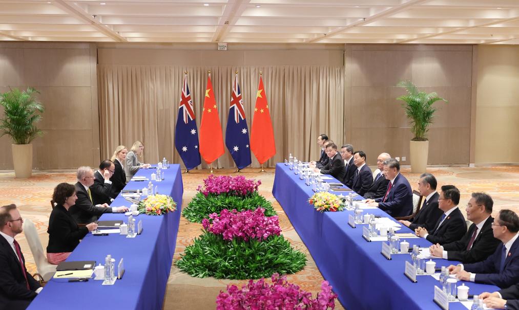 No fundamental conflict of interests exists between China, Australia, says Xi