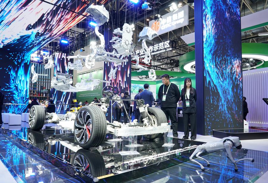 FOCUS | 2nd China Int'l Supply Chain Expo showcases advanced manufacturing