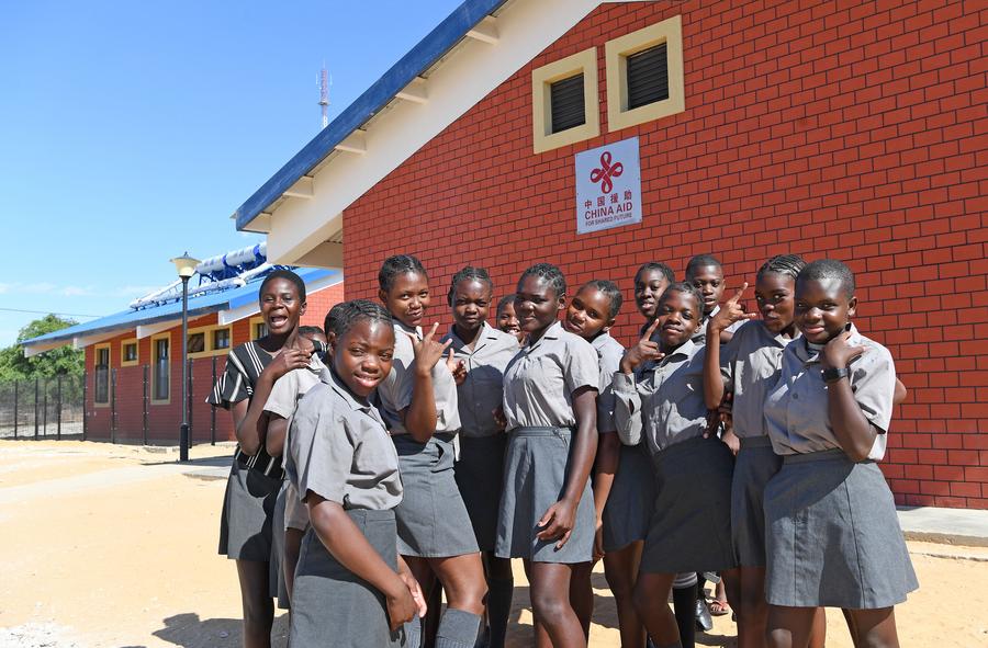 Namibia receives 4 China-aided schools in rural areas