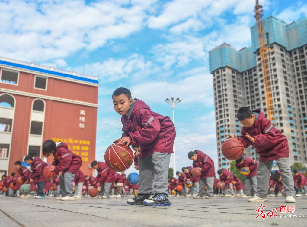 Colorful recess brings energy to campus