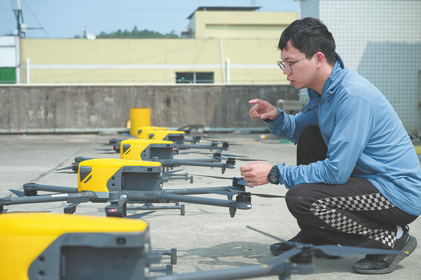 Young man pilots drones to fly into career that delivers