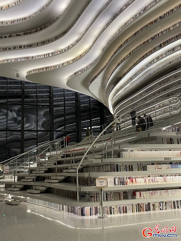 Tianjin Binhai Library: cultural, architectural hub for young generation