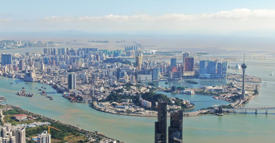 A view of the open and economically dynamic Guangdong-Hong Kong-Macao Greater Bay Area