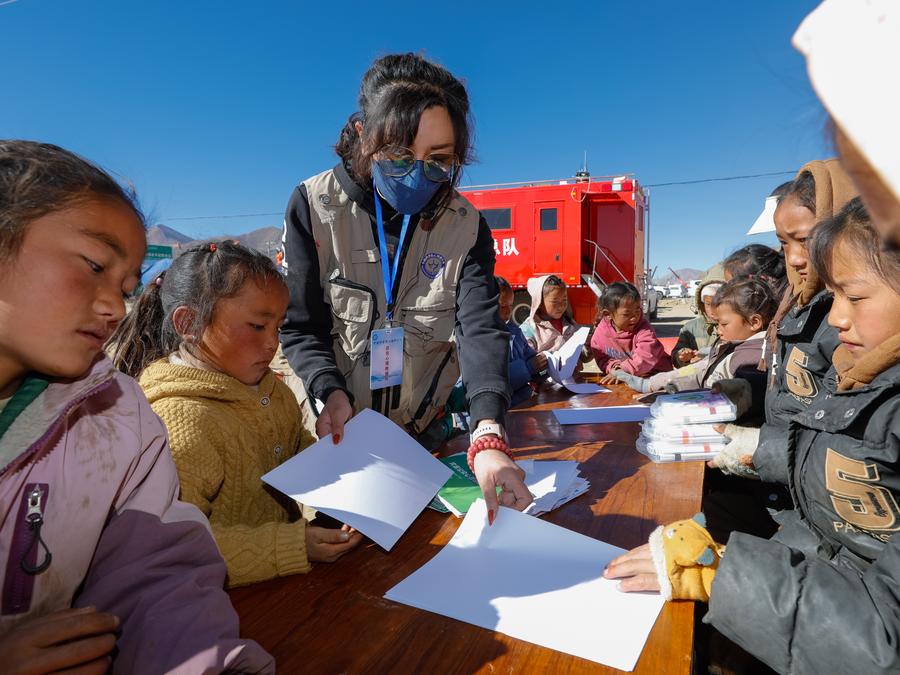 Addressing mental well-being of disaster-affected people in Xizang