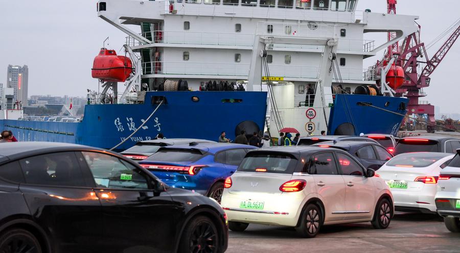 HainanOutlook | Qiongzhou Strait enhances ferry services for NEVs