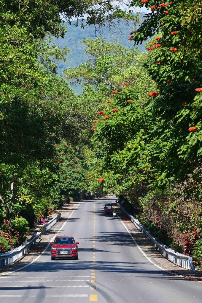 Scenic loop highways promote tourism in south China's Hainan