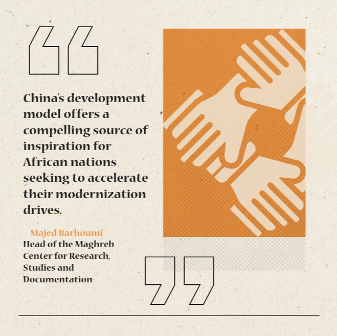 Poster: China's model a source of inspiration for Africa to accelerate modernization drive