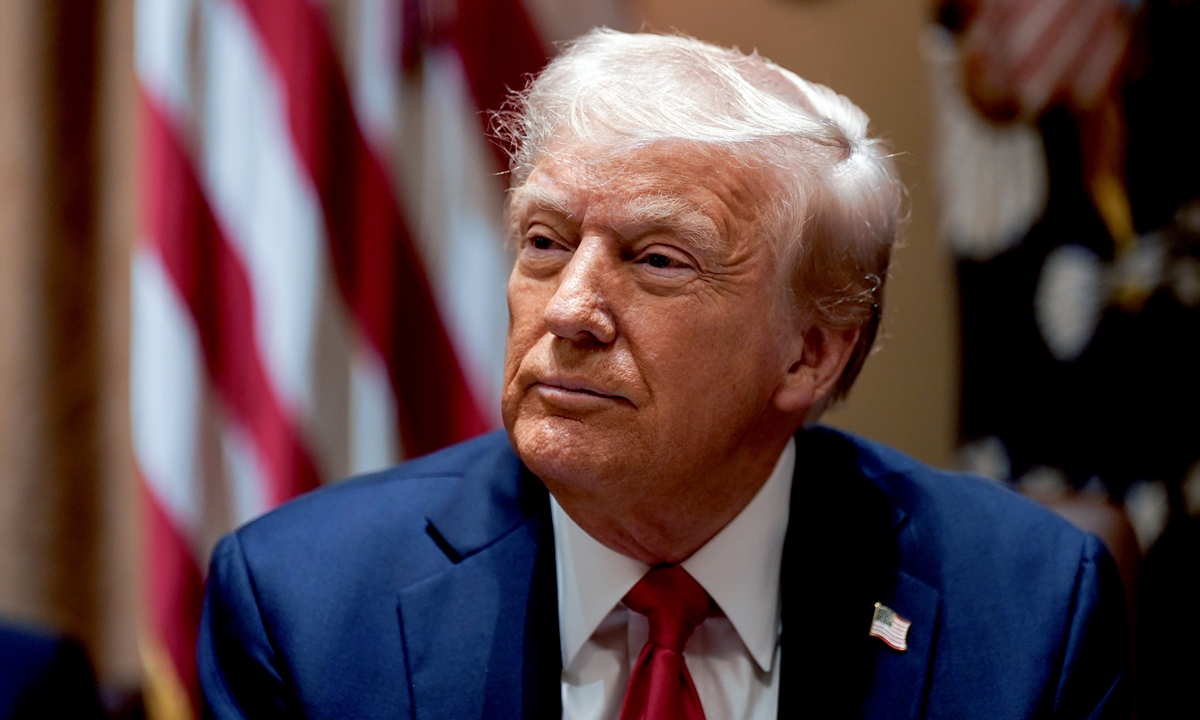 Trump declines to comment on protecting Taiwan island, expresses welcome for Chinese investment in Cabinet meeting