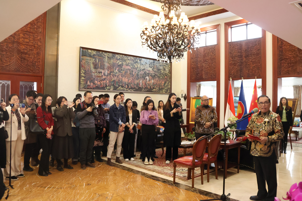 Embassy of Indonesia in Beijing hosts media briefing on latest developments and bilateral relations with China