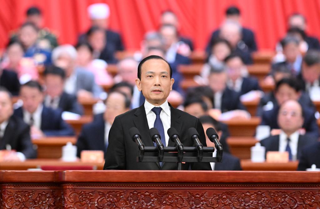 3rd plenary meeting of 3rd session of 14th CPPCC National Committee held in Beijing