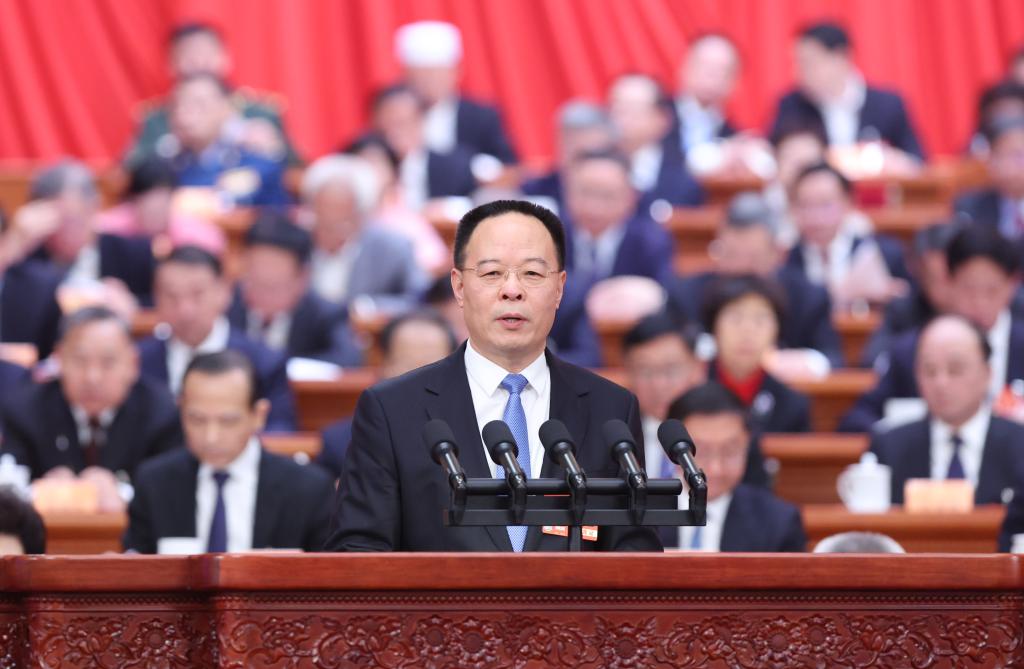 3rd plenary meeting of 3rd session of 14th CPPCC National Committee held in Beijing