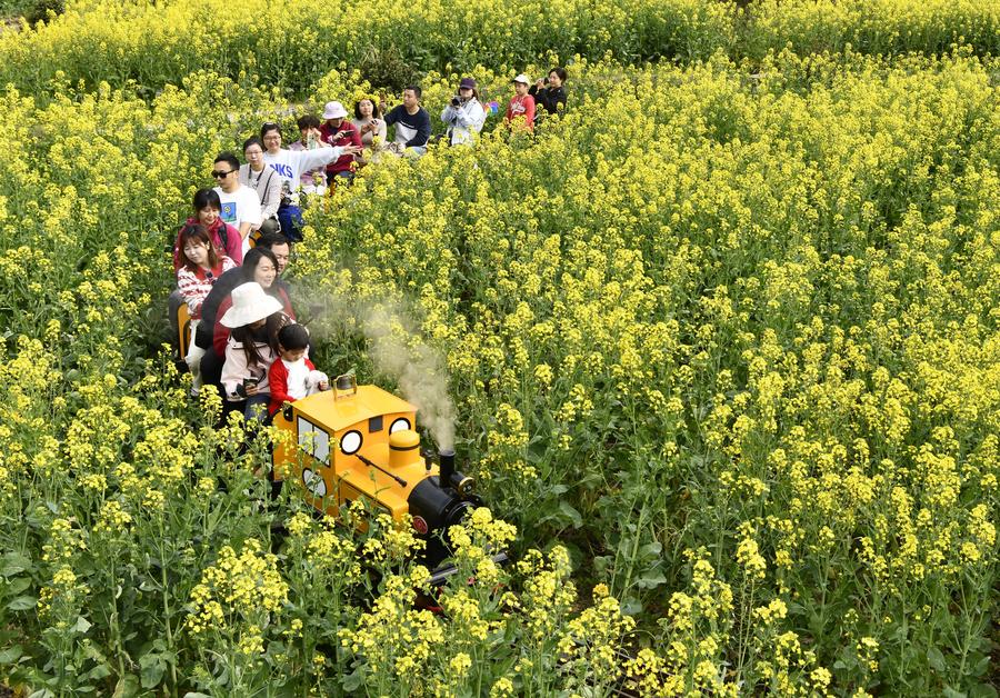 Spring tourism reflects the economy vitality across China