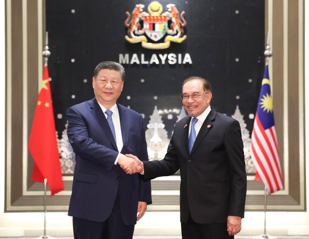 Xi puts forward three-point proposal on building high-level strategic China-Malaysia community with shared future