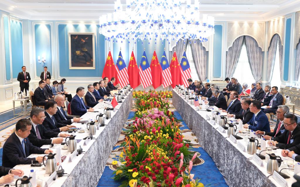 Xi puts forward three-point proposal on building high-level strategic China-Malaysia community with shared future