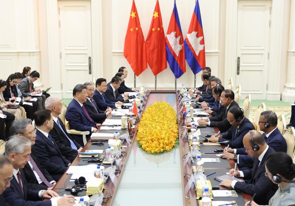 Building China-Cambodia community with shared future a choice of history, the people: Xi