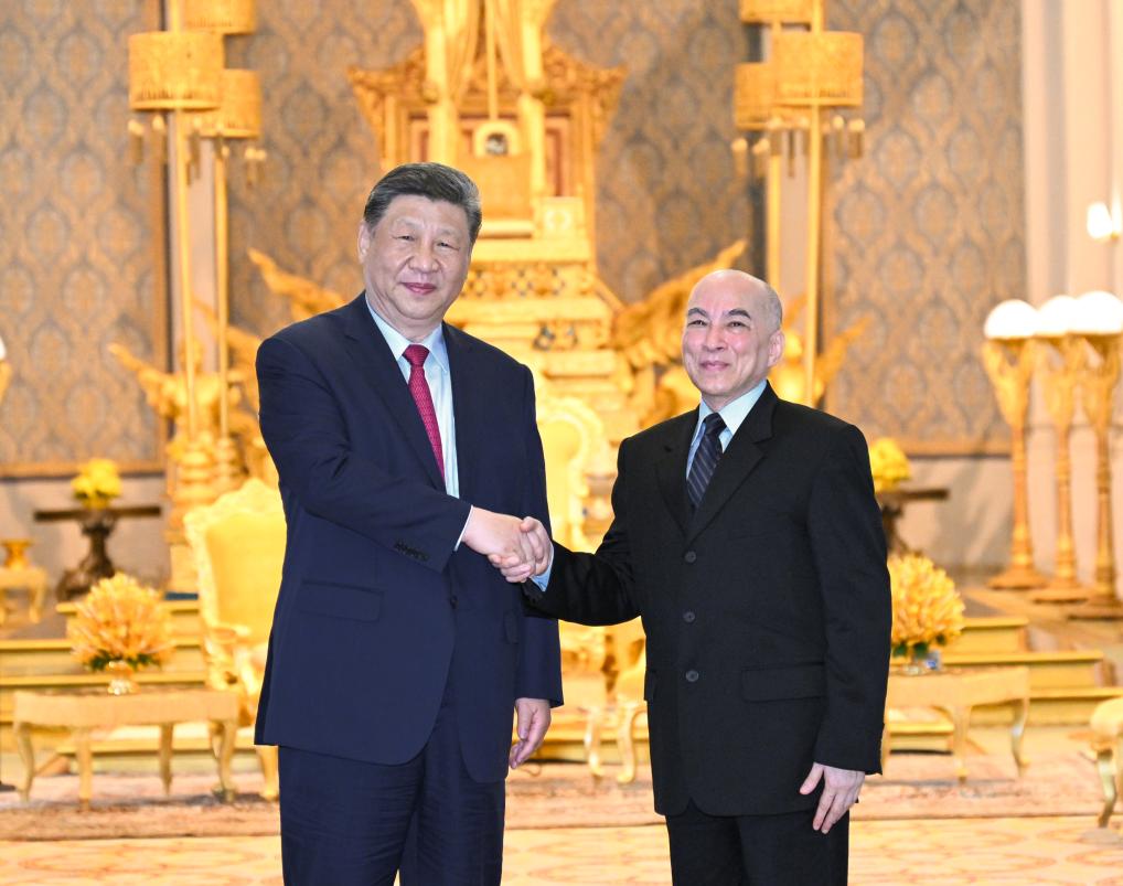 Xi says China, Cambodia set model for equality, mutual trust, win-win cooperation between countries of different sizes