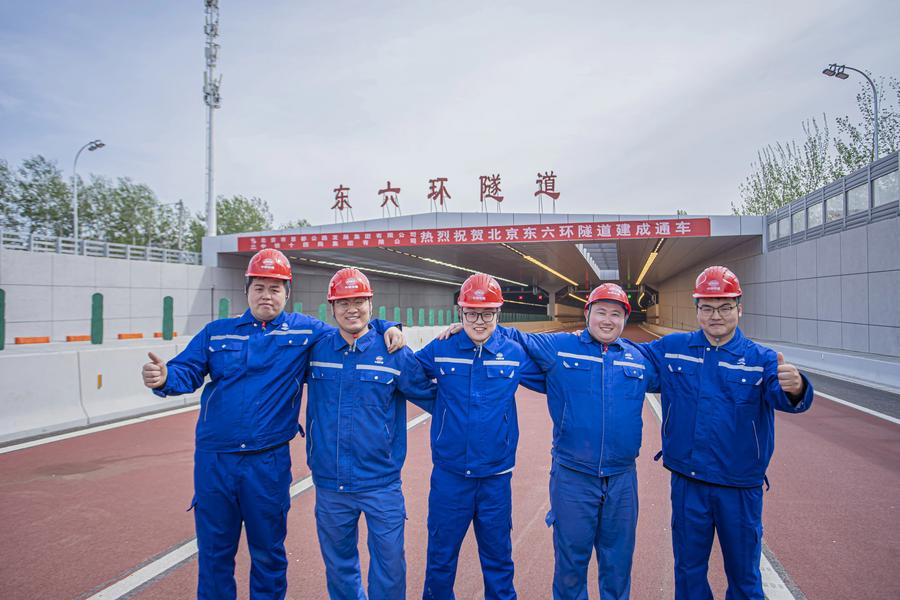Renovation project on Beijing's east sixth ring road opens to traffic