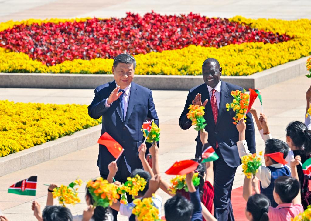 China, Kenya elevate ties as Xi, Ruto hold talks