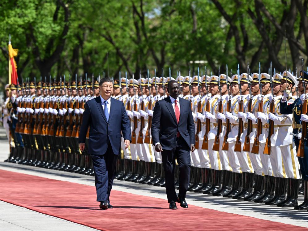China, Kenya elevate ties as Xi, Ruto hold talks