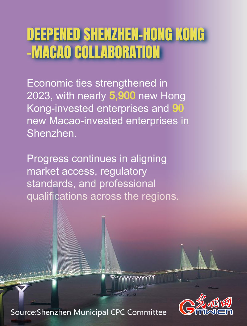 Posters: Shenzhen's vibrant development momentum promotes construction of Guangdong-Hong Kong-Macao Greater Bay Area