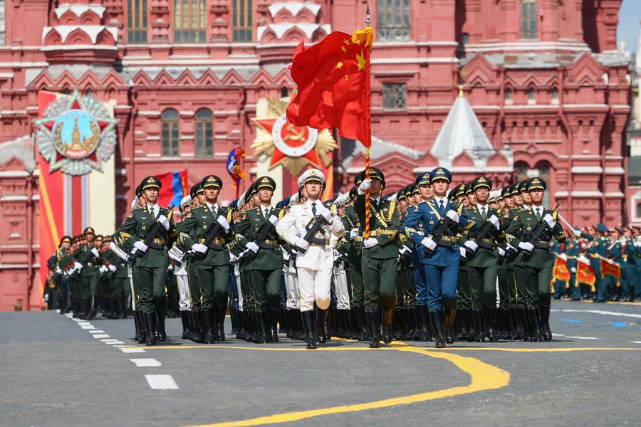 Remember history to illuminate future -- Xi attends Victory Day commemorations in Moscow