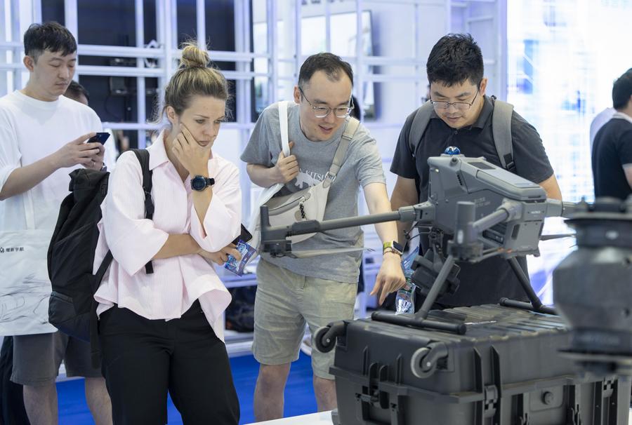 Low-altitude economy expo held in Shanghai