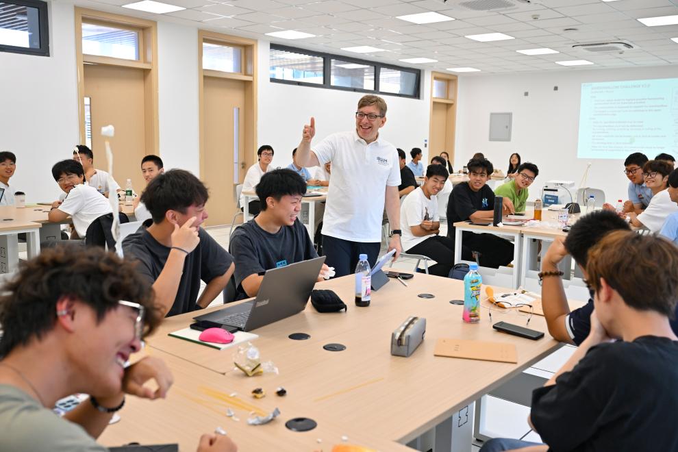 View of Hainan Bielefeld University of Applied Sciences Yangpu campus