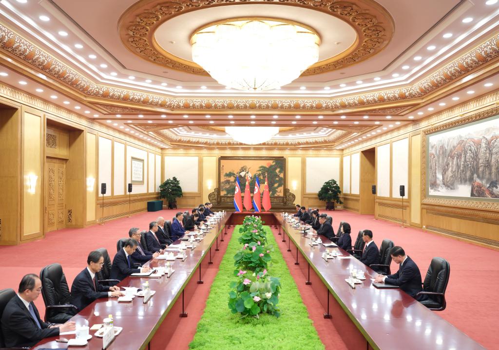 China, DPRK reaffirm friendship, vow closer ties as top leaders hold talks