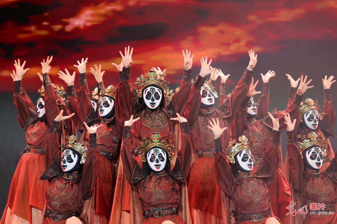 Miao people perform traditional dance as intangible cultural heritage gala opens in SW China's Guizhou Miao people perform traditional dance as intangible cultural heritage gala opens in SW China's Guizhou