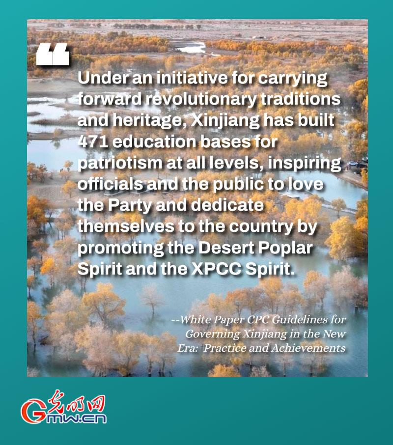 Posters: Xinjiang takes solid steps to heighten the sense of national identity Posters: Xinjiang takes solid steps to heighten the sense of national identity