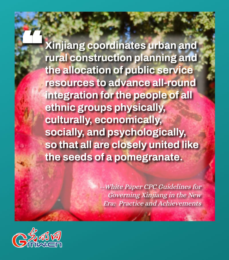 Posters: Xinjiang takes solid steps to heighten the sense of national identity Posters: Xinjiang takes solid steps to heighten the sense of national identity