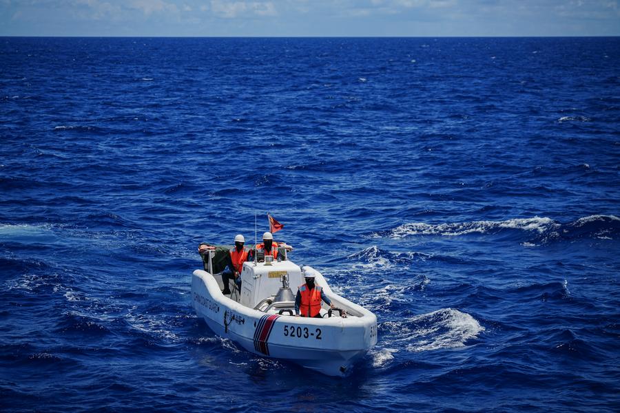 CCG conducts law enforcement patrols in South China Sea