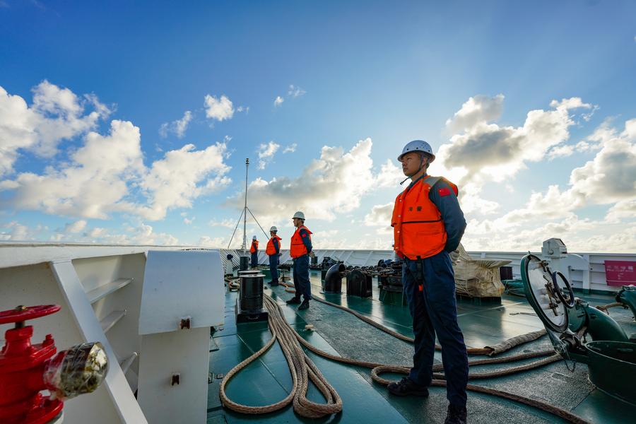 CCG conducts law enforcement patrols in South China Sea