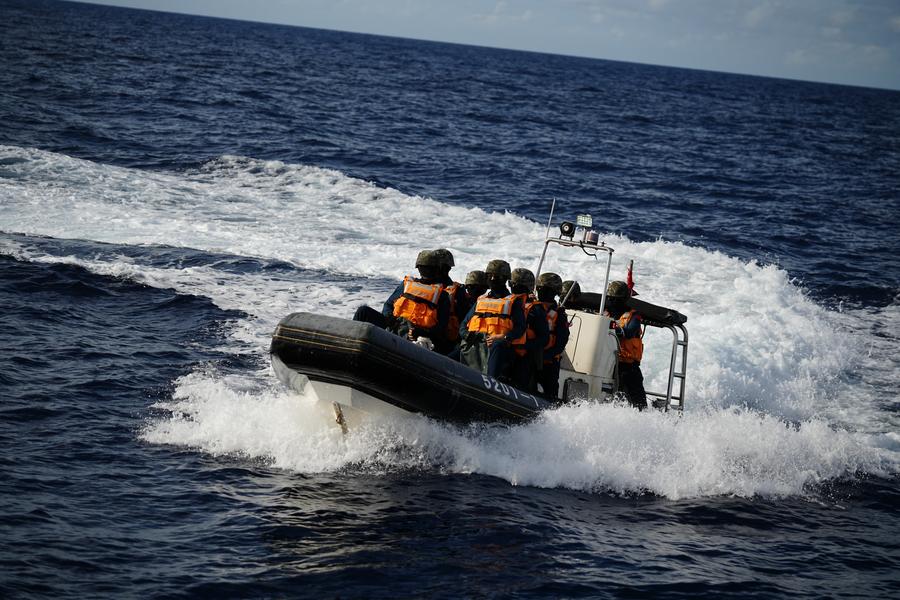 CCG conducts law enforcement patrols in South China Sea