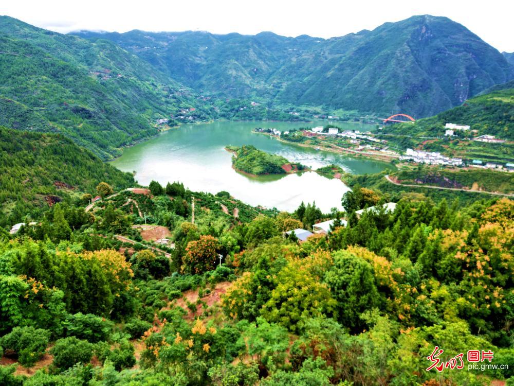 Autumn unfolds in mountainous Chongqing, SW China