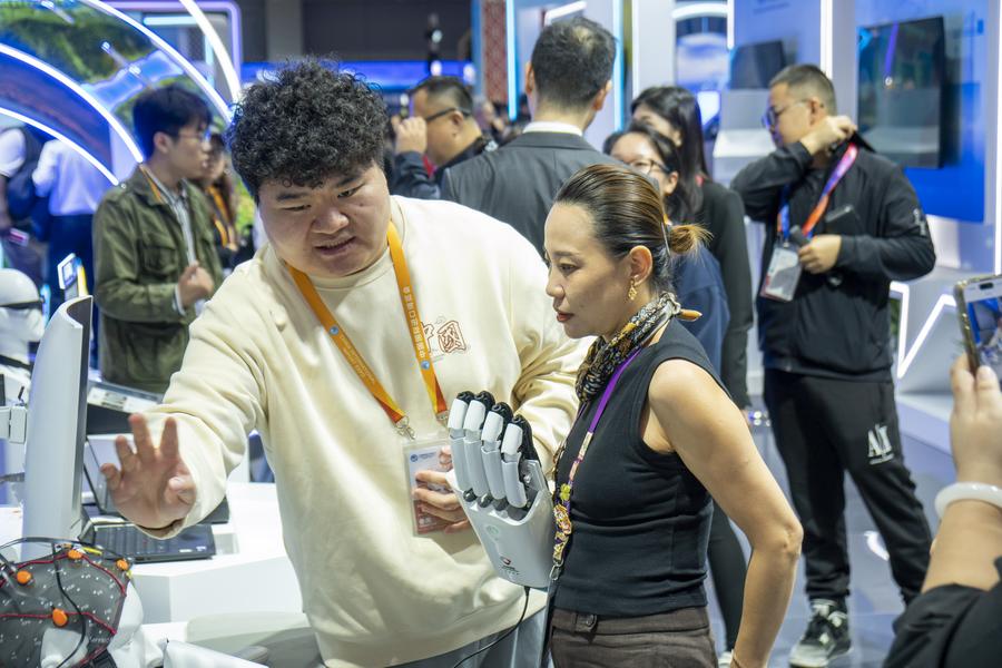 InPics | China Pavilion draws attention at 8th CIIE