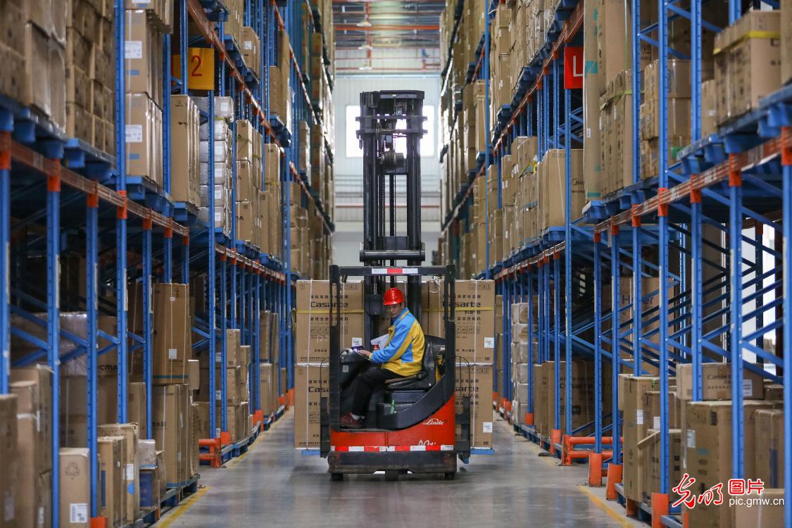 Double 11 shopping frenzy drives logistics across China Double 11 shopping frenzy drives logistics across China