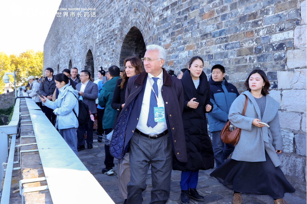 Global mayors explore China's historic city of Nanjing