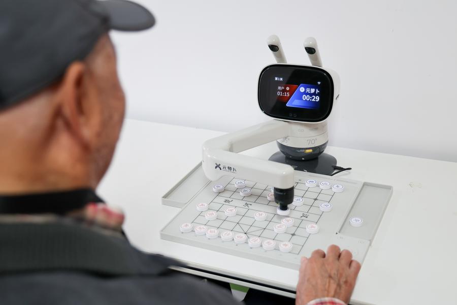 Robotics eldercare expands amid aging population challenge
