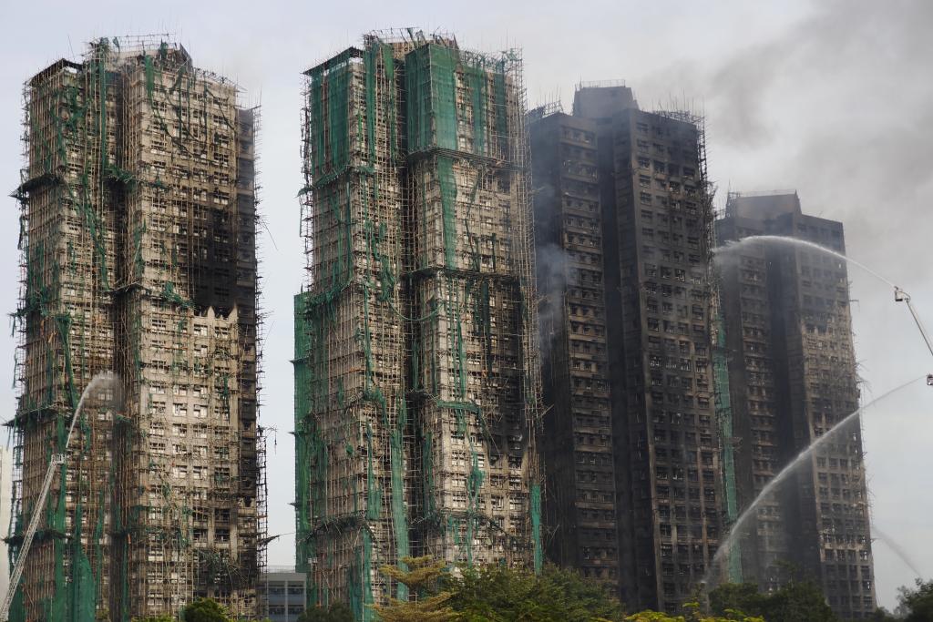 55 rescued in Hong Kong residential area fire: chief executive
